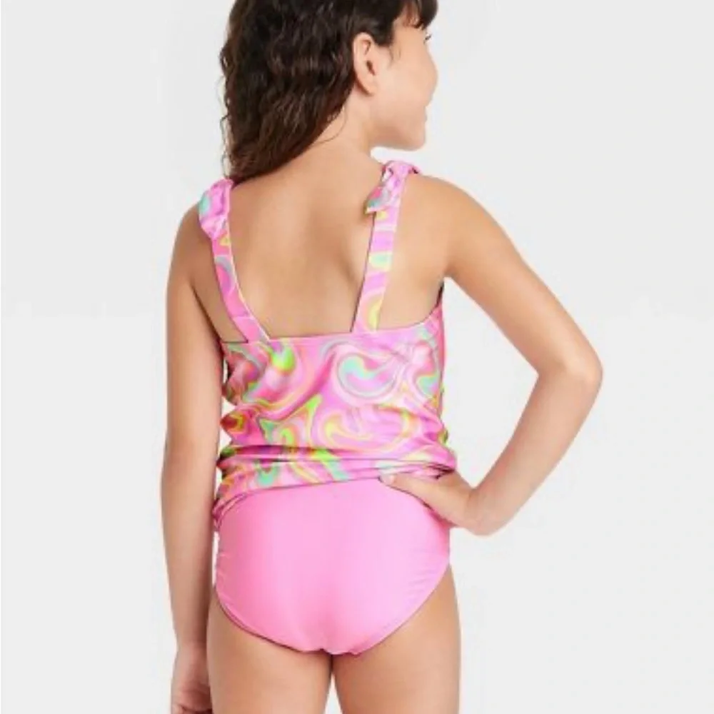 Girls' Jelly-Belly Tankini Set - Cat & Jack